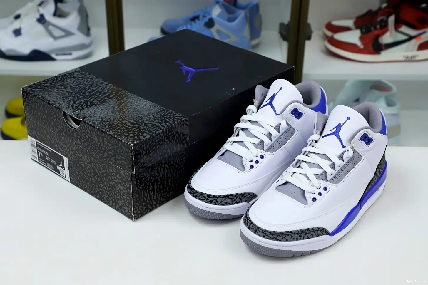 RETRO BLUE' AIR Kimikick 3 'RACER JORDAN 0425